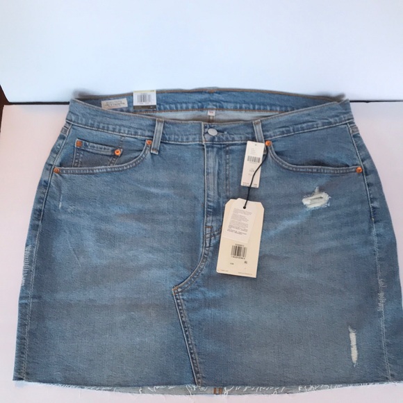 Levi’s Plus Deconstructed Skirt Size 16W NWT - Picture 3 of 12